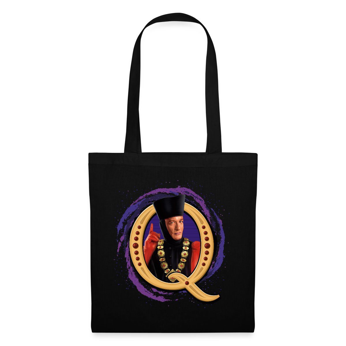 Henkeltasche Star Trek The Next Generation Q Stoffbeutel