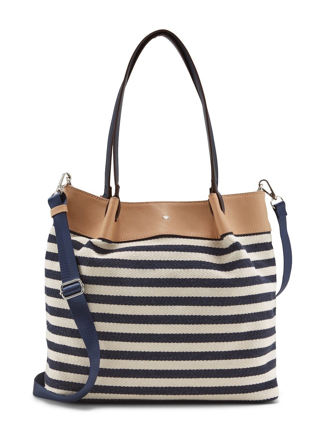 Umhängetasche Mara Shopper mit Streifenmuster