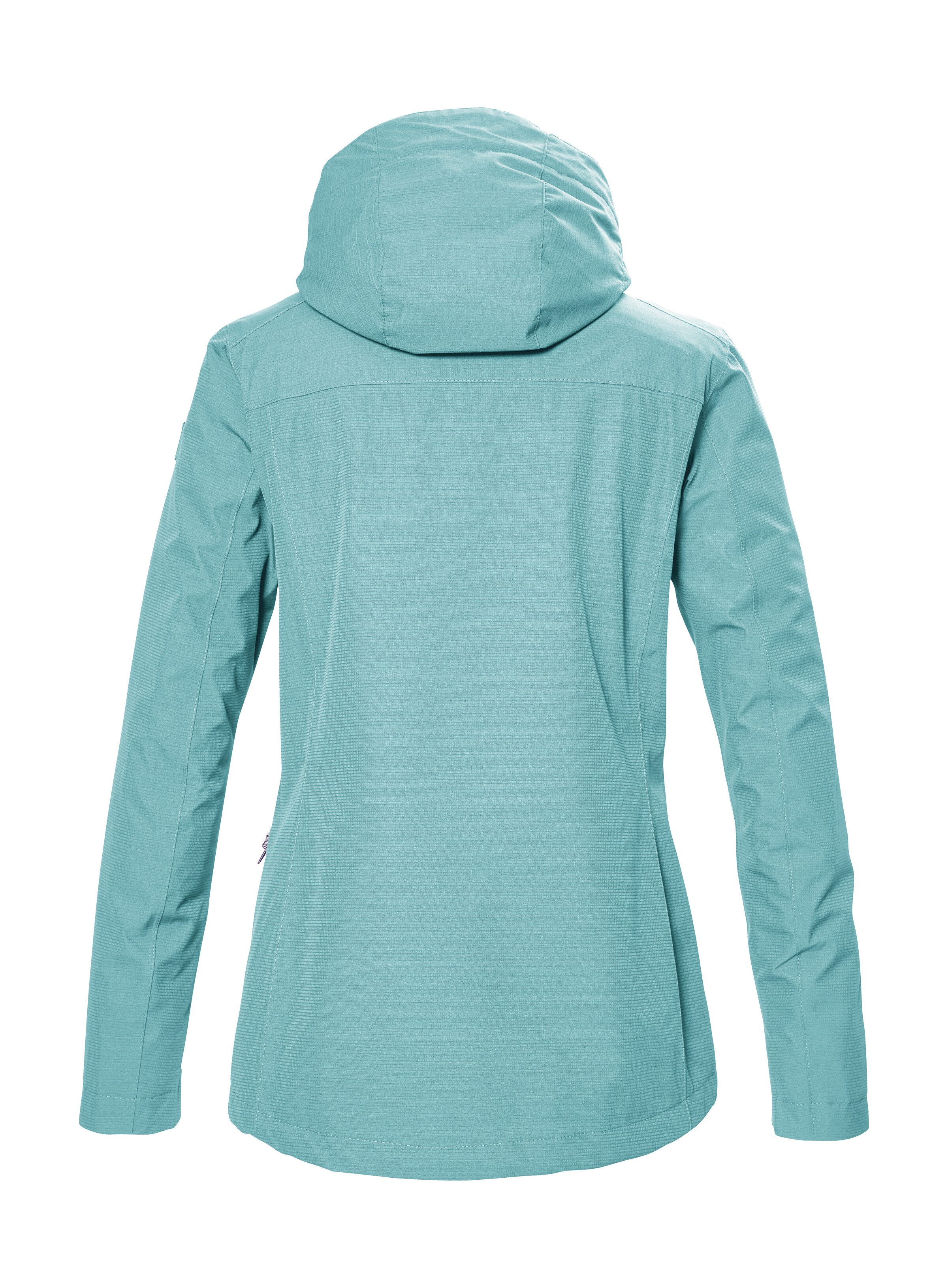 Killtec Outdoorjacke KOS 61 WMN JCKT Funktionsjacke: wasser- und winddicht, atmungsaktiv, abnehmbare Kapuze