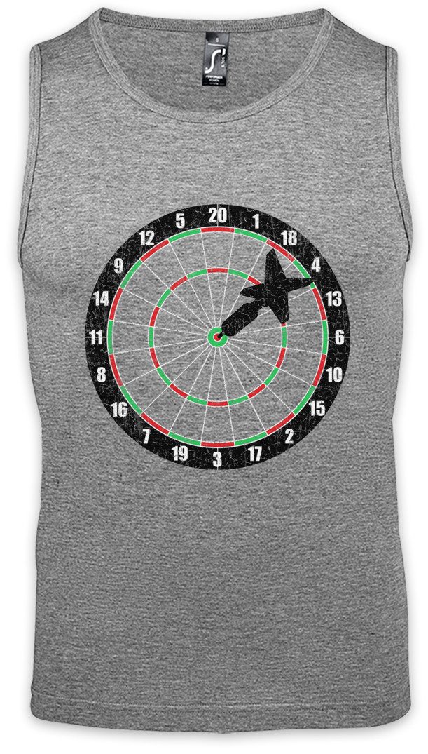 Tanktop Darts Bullseye Ärmelloses T-Shirt Dart Player Game Sport Sports Coach