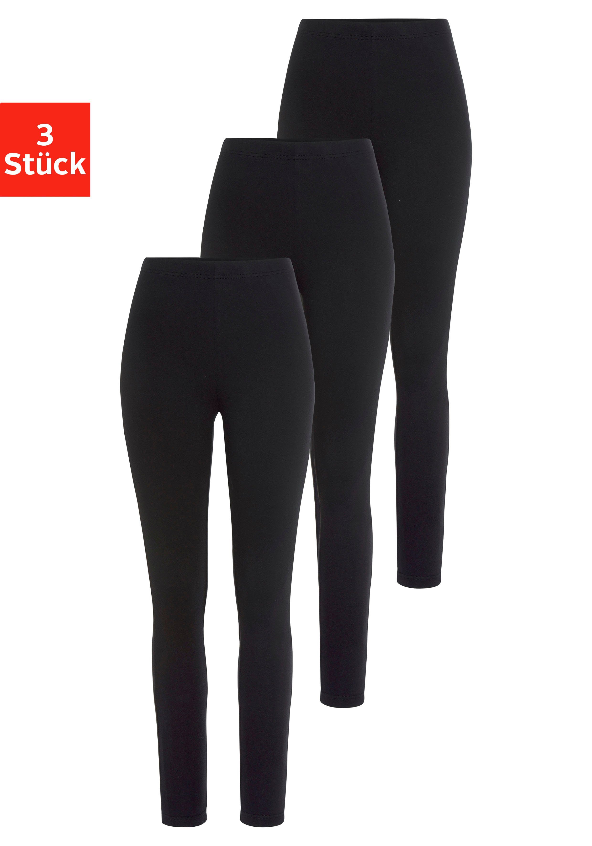 H.I.S Leggings (Packung, 3-tlg) für Sport und Freizeit