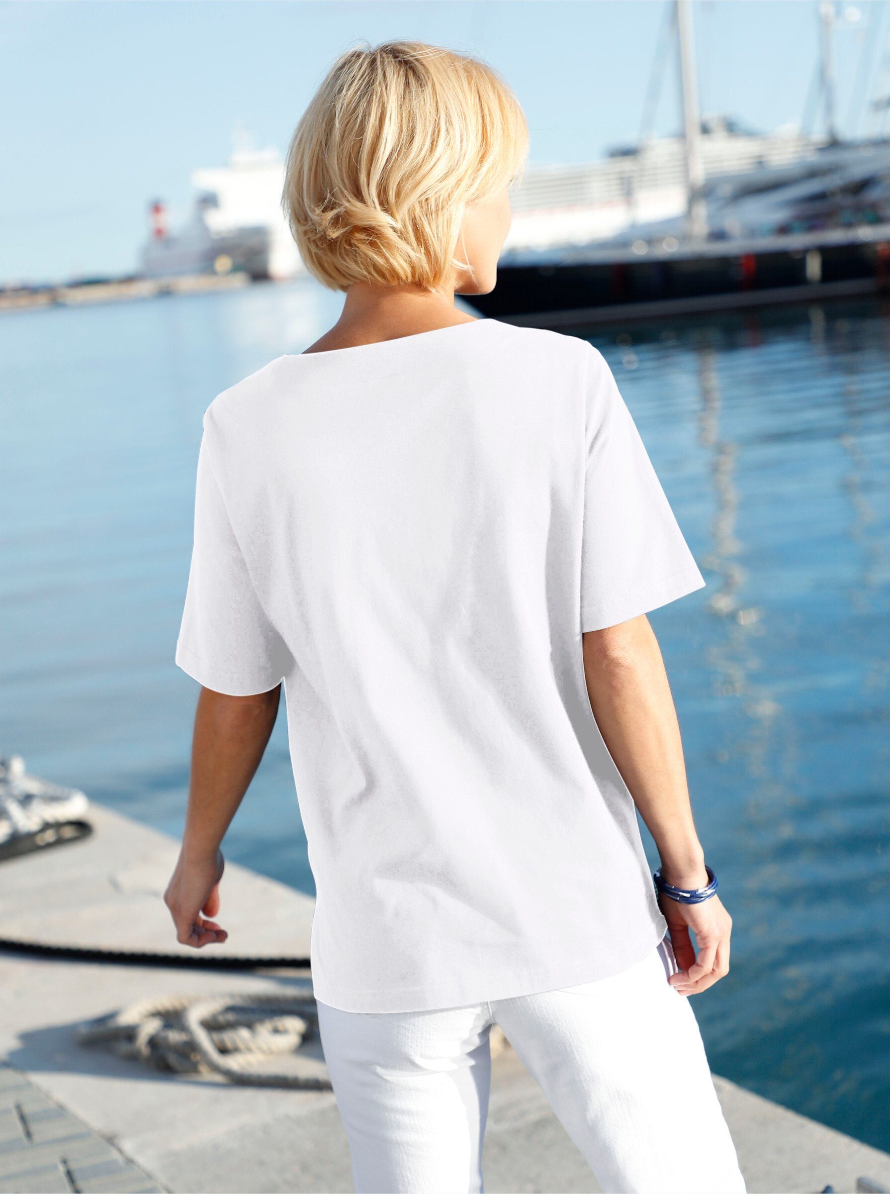 Casual Looks Kurzarmshirt "Shirt", (1 tlg.) günstig online kaufen