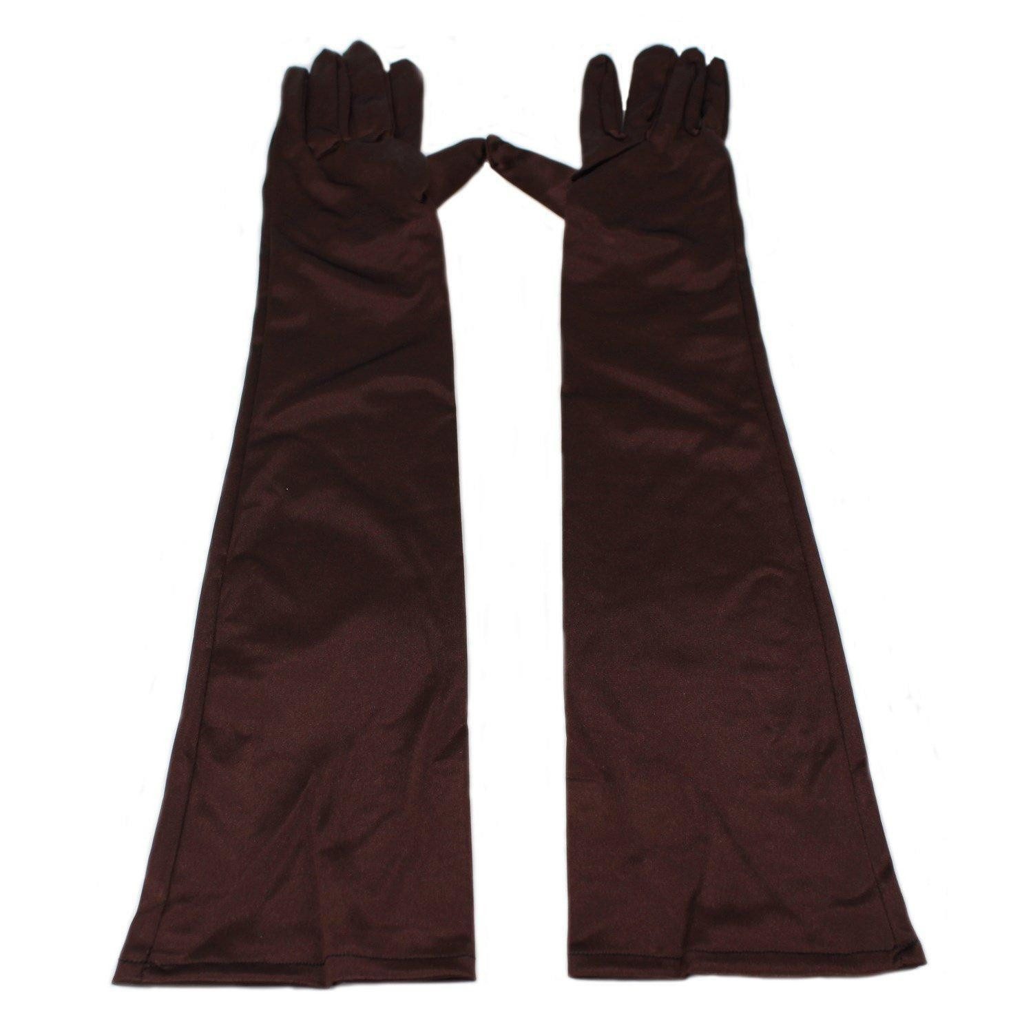 LuxusKollektion Abendhandschuhe Braut Handschuhe Satin Ellenbogenlang (1-St)