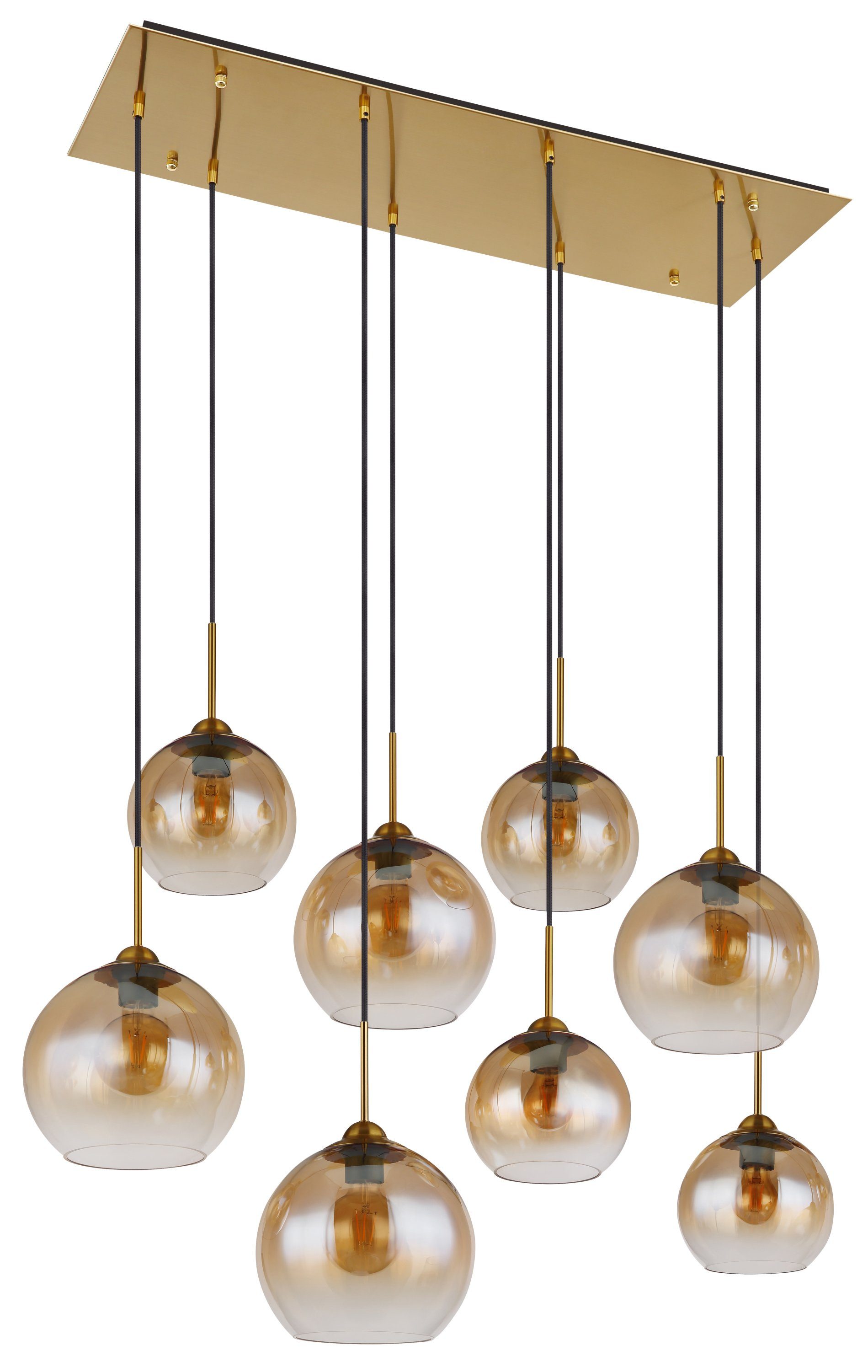 106x46x150 LBH Hängeleuchte GLOBO Hängeleuchte, LEUCHTEN GLOBO cm) Hängeleuchte 106x46x150 Lighting (LBH JAMESSA