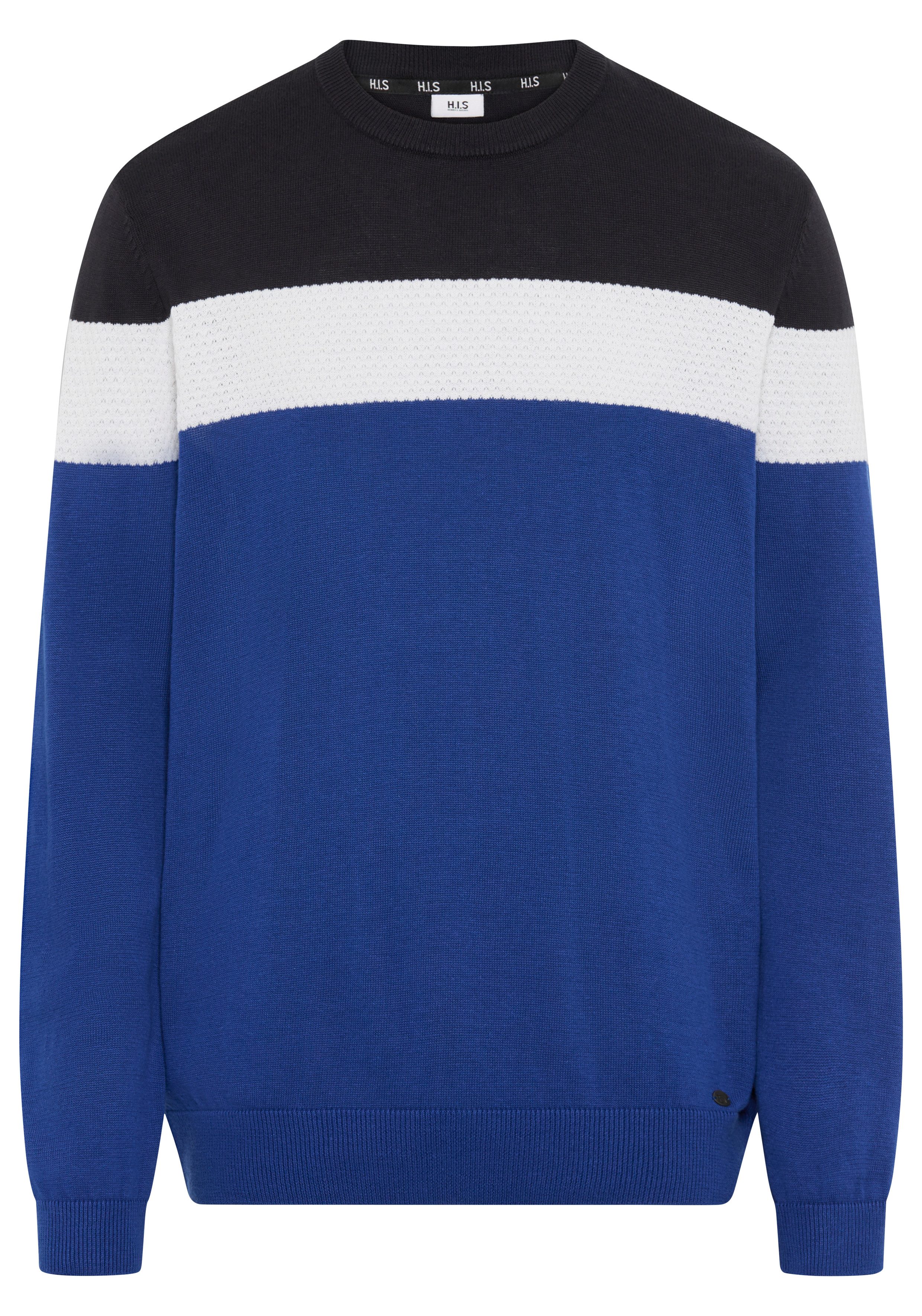 royalblau gestreif