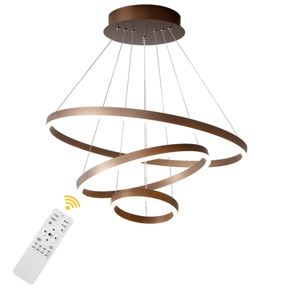 Daskoo Deckenleuchten LED Pendelleuchte Deckenlampen Esstisch-Lampe günstig online kaufen
