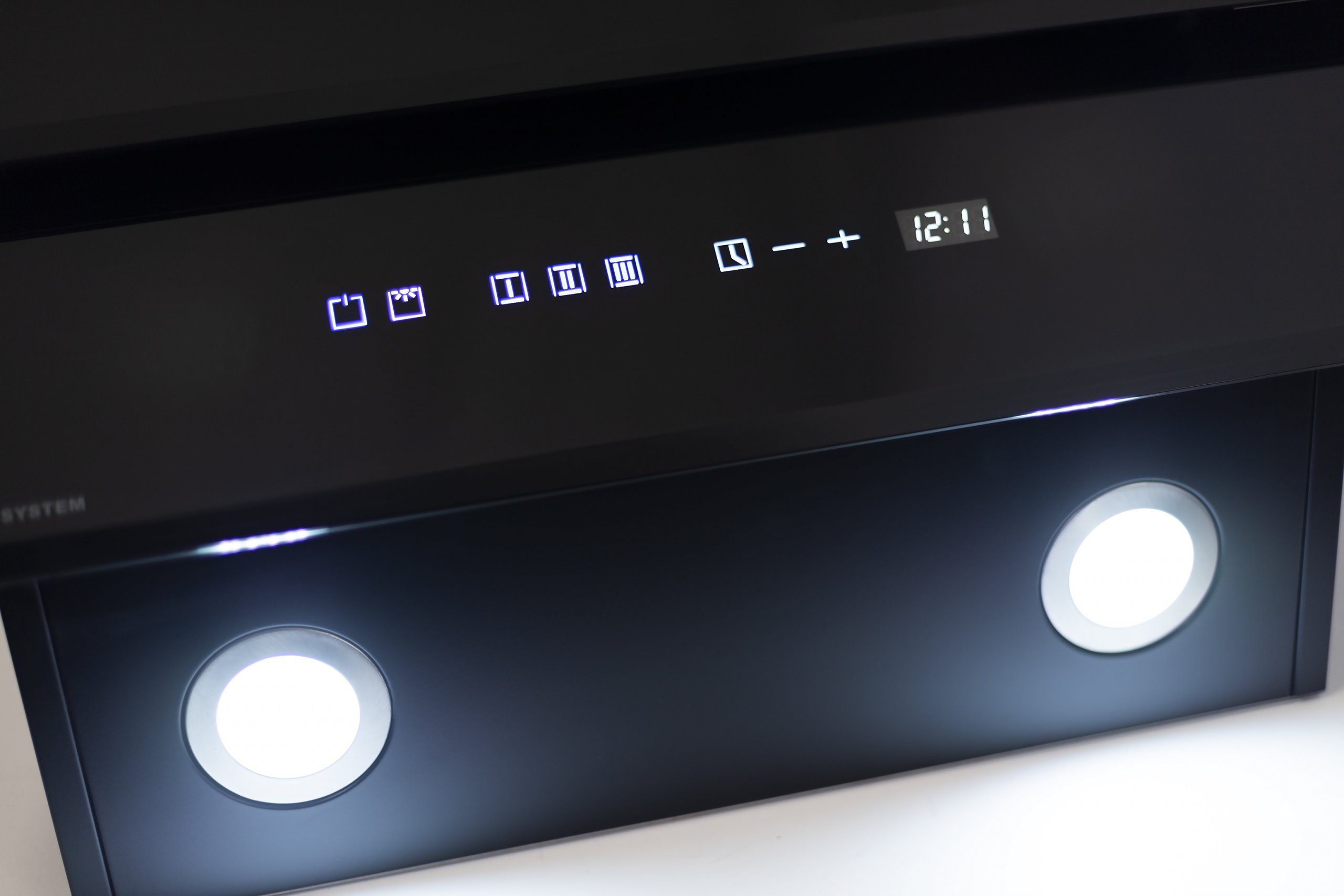 Kaiser Küchengeräte Kopffreihaube AT 6410 F ECO Dunstabzugshaube 60 cm, Edelstahl Glas, 1250 m³/h Serie Dunstabzugshaube 60 cm, Edelstahl Wandhaube, Schwarz Glas, 1250 m³/h AT 6410 F ECO Dunstabzugshaube 60 cm, Edelstahl Glas, 1250 m³/h, Dunstabzugshaube 60 cm, Edelstahl Wandhaube, Schwarz Glas, 1250 m³/h