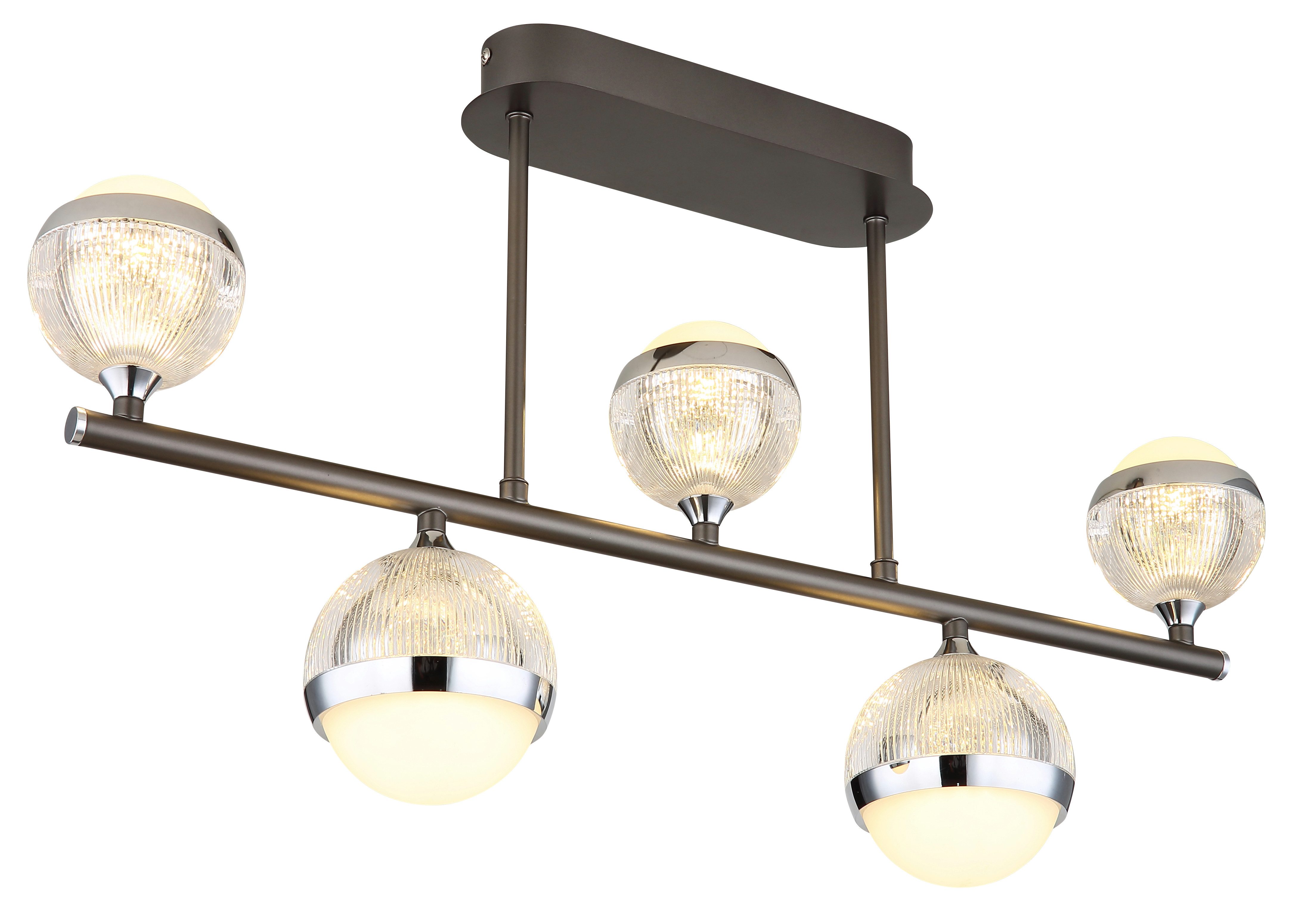 GLOBO LIGHTING LED Deckenleuchte UNTSY, LED fest integriert, Deckenlampe/Wohnzimmer/Schlafzimmer/modern