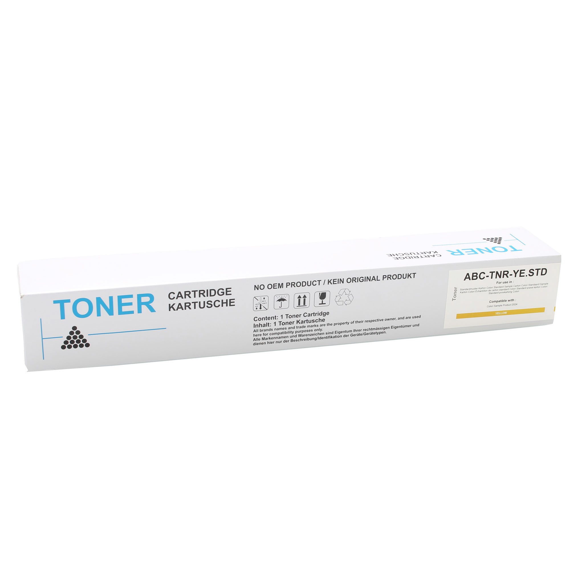 ABC Tonerkartusche, (Toner für Canon T01Y Gelb Imagepress C60 C600 C600i C65 C650 C700, Canon Imagepress C60 C600 C600i C65 C650 C700 C750 C800 C850), ABC