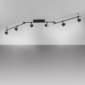 Paul Neuhaus Deckenleuchte BARIK, LED fest integriert, LED wechselbar, Warmweiß, LED, separat steuerbar (Schalter), separat steuerbar (Schalter)