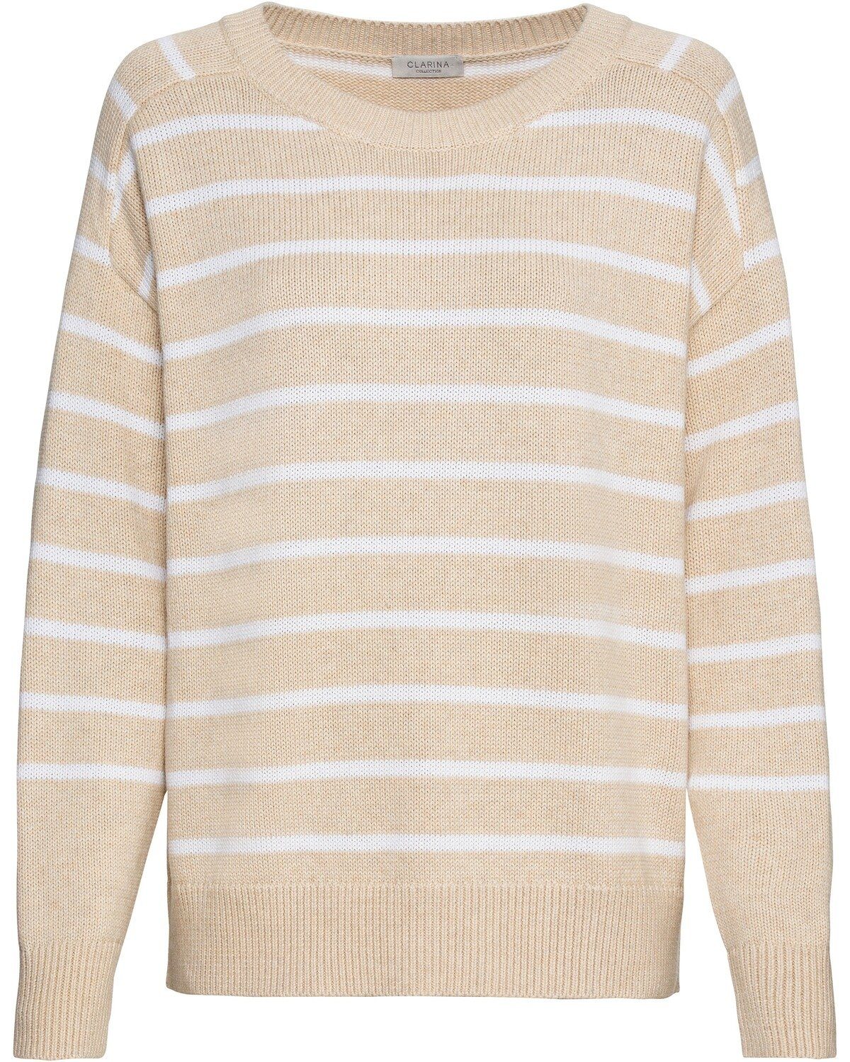 Strickpullover Rundhals-Pullover