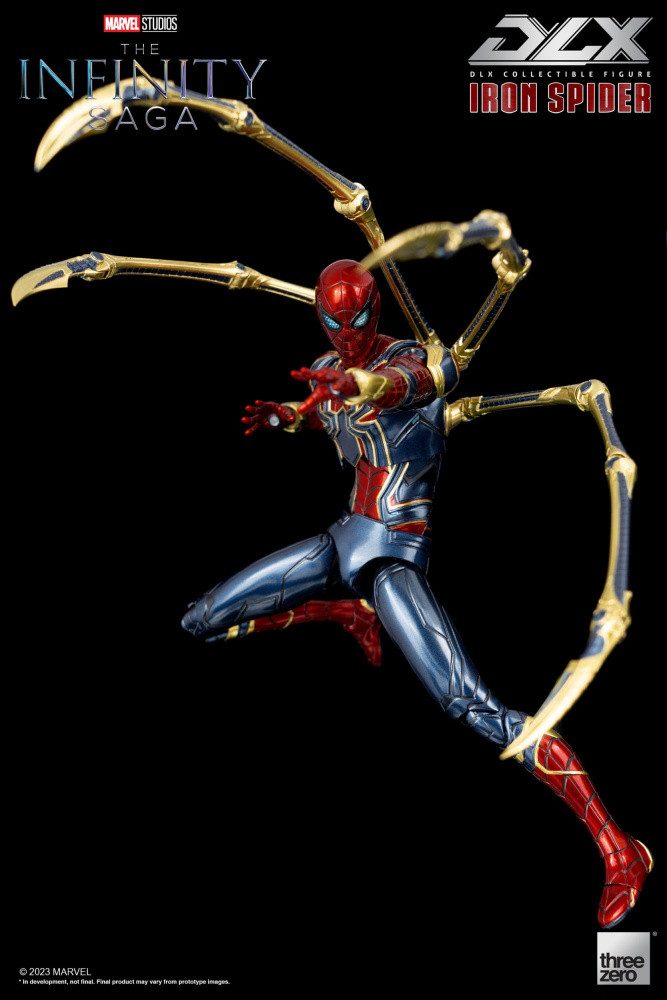 Actionfigur Infinity Saga DLX Actionfigur 1/12 Iron Spider 16 cm