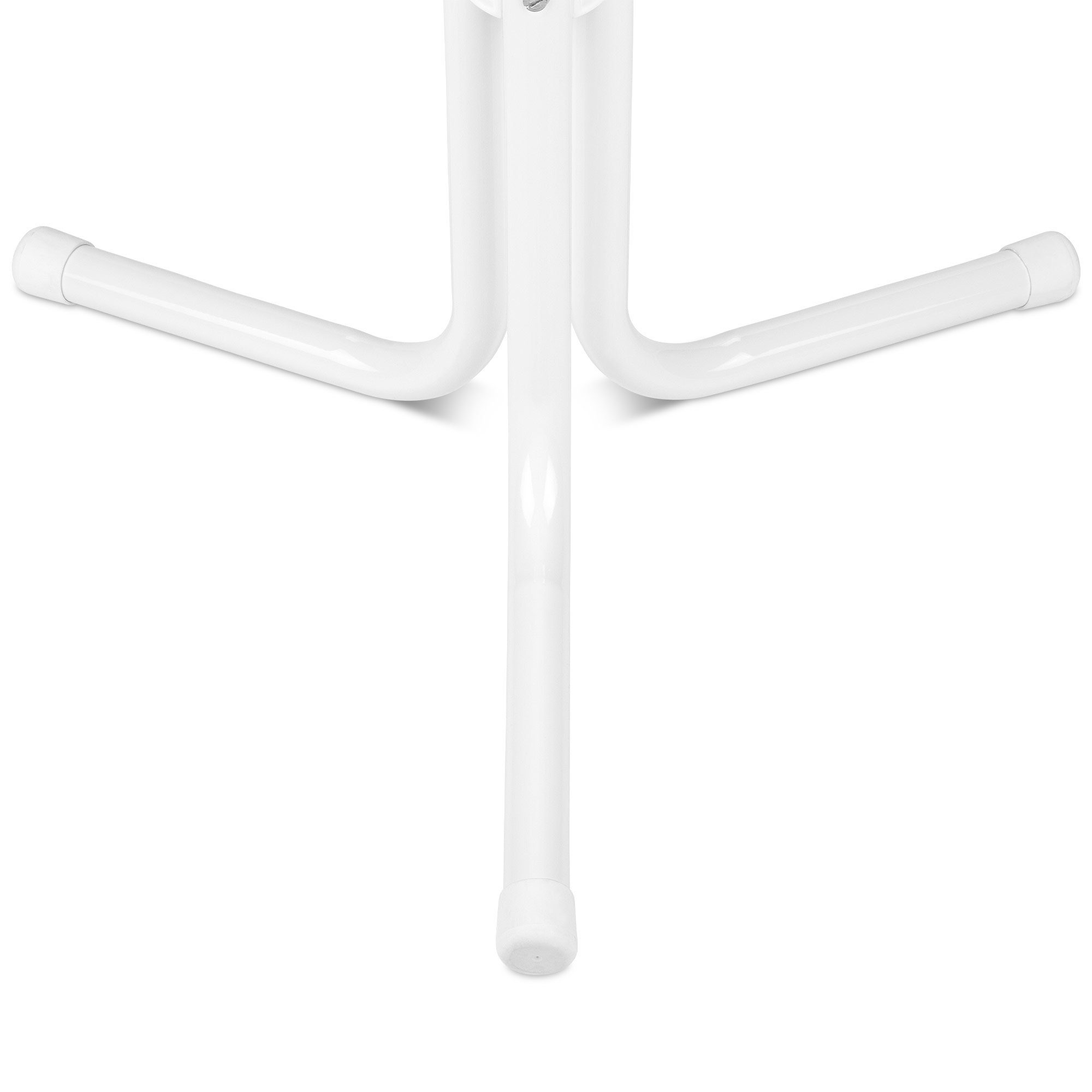 Ø60cm klappbar Gastro Weiß Bistrotisch Emma, Beautissu Stehtisch