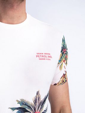 Petrol Industries T-Shirt - Kurzarmshirt - T-shirt mit Botanikmuster Reefquest - Men T-Shirt SS
