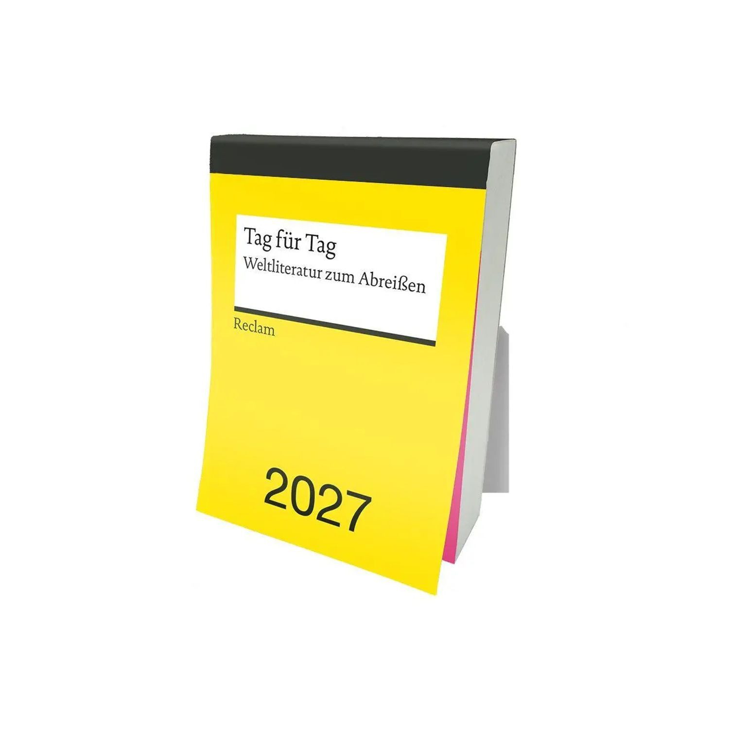 Reclam Verlag Wandkalender Tag für Tag. Weltliteratur zum Abreißen 2027