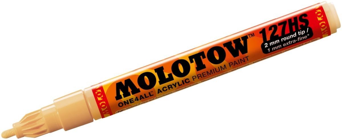 MOLOTOW Permanentmarker Permanentmarker One4All 127 HS nachfüllbar 2mm saharabeige pastell