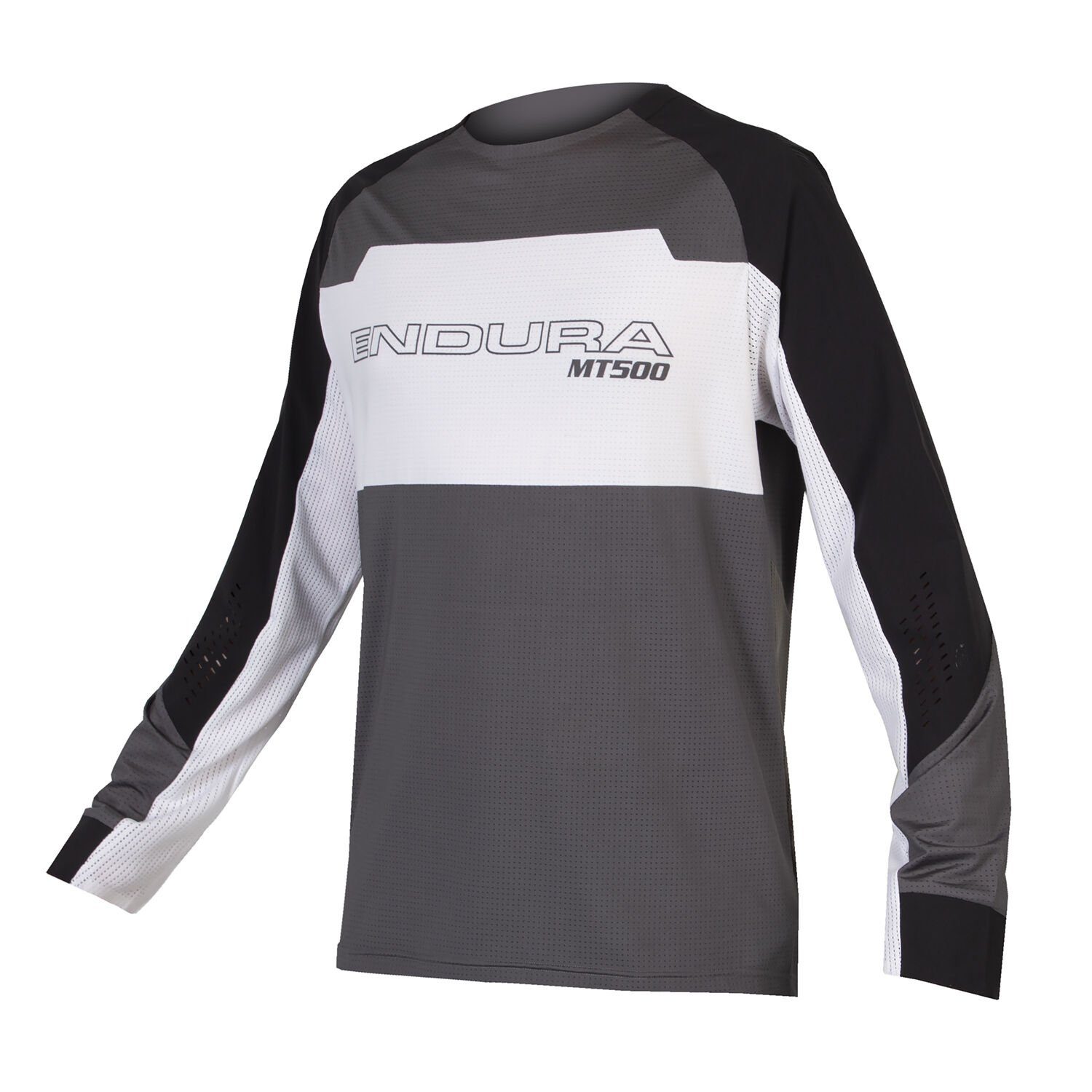 Endura Langarmshirt mit Silikonprint an den Schultern