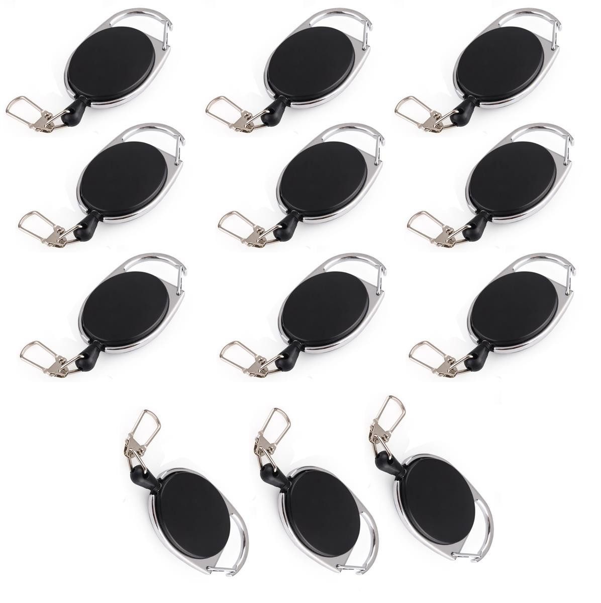 BAYLI Schlüsselanhänger Set 12er Pack Schlüsseljojo mit 60 cm Seil - Auswei günstig online kaufen