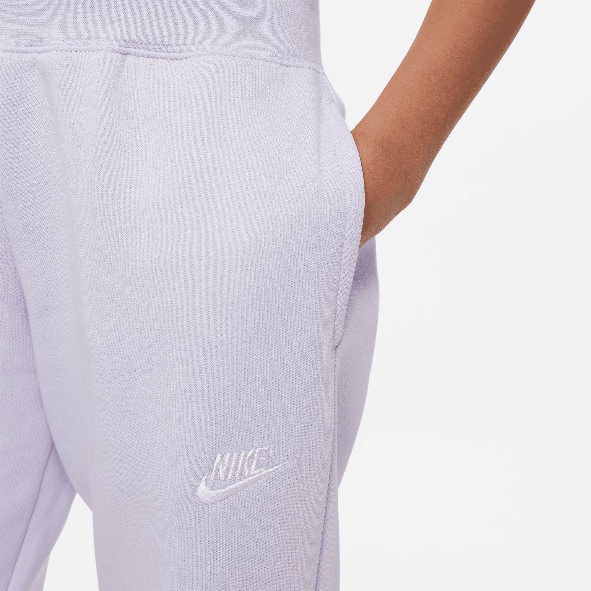 Nike Sportswear Jogginghose Club Fleece (Girls) lila Big Kids' Pants
