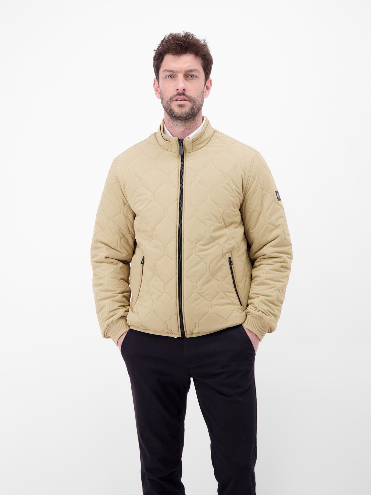 LERROS Outdoorjacke Steppjacke im Waben-Design