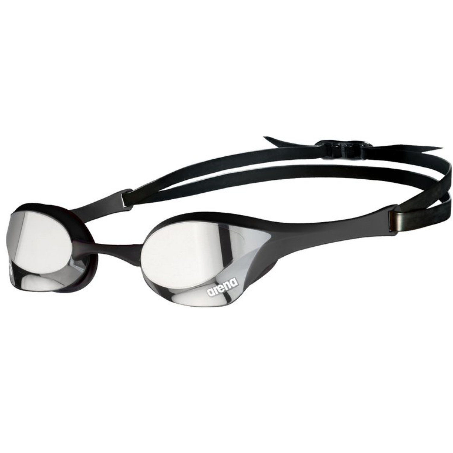 schwarz-silber Cobra Sportbrille Ultra Erwachsene Swipe Arena Antibeschlag-Technologie Schwimmbrille