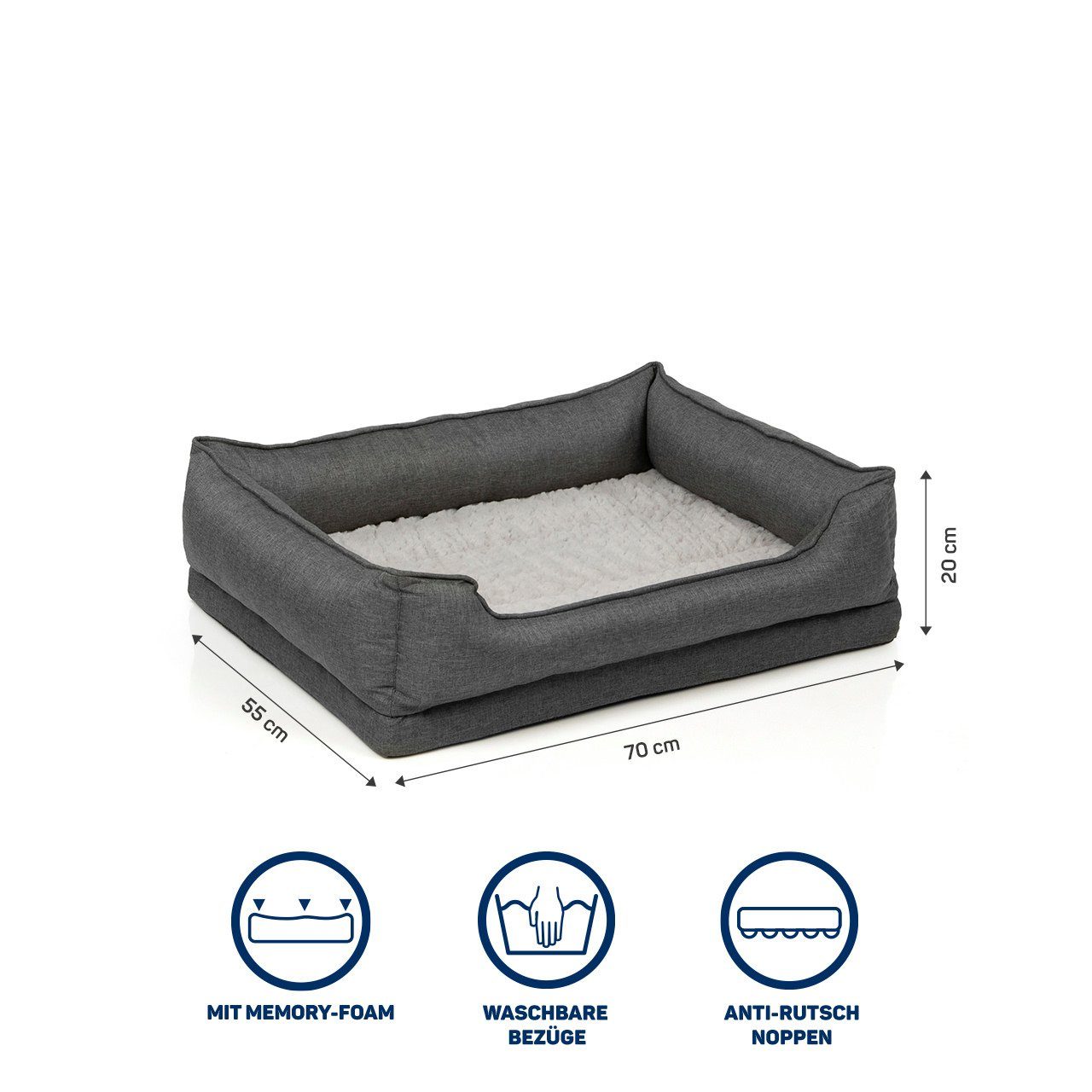 Wallace & Jones Hundematte Orthopädisches Hundebett günstig online kaufen
