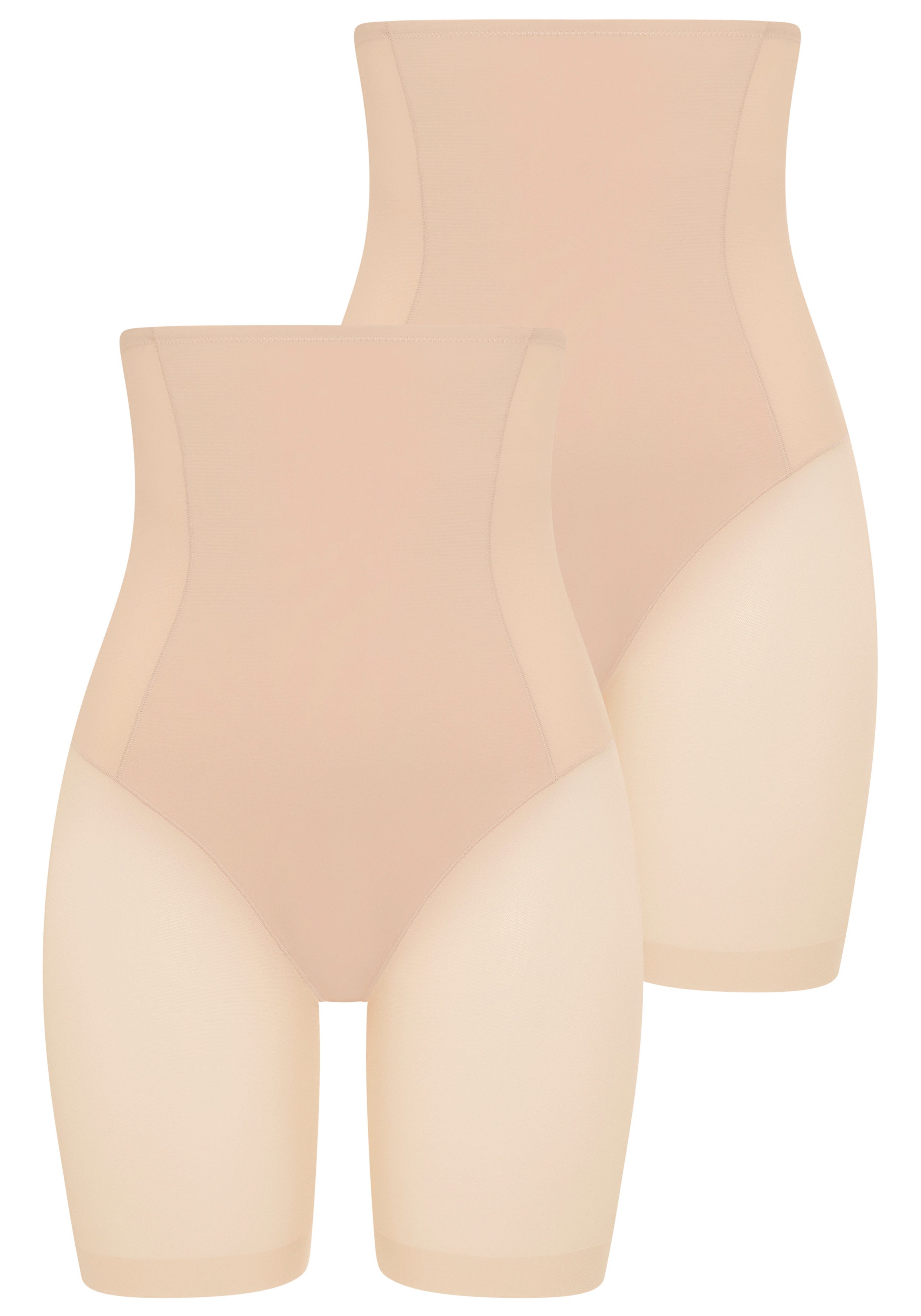 YSABEL MORA Shapinghose (2er Pack) hoch geschnitten, längeres Bein mit Tüll günstig online kaufen