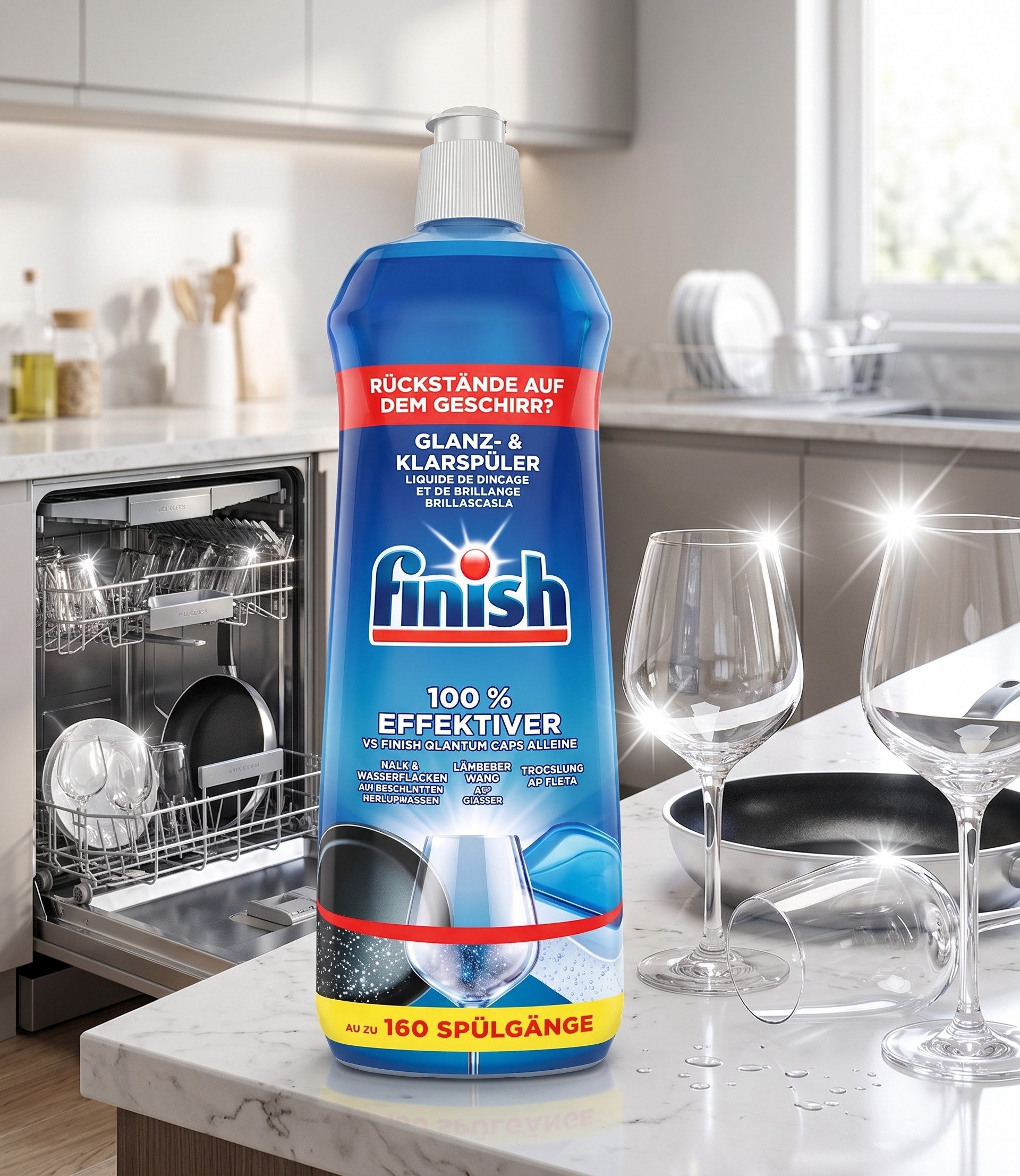 FINISH Finish Klarspüler Glanz & Klarspüler, 800 ml Klarspüler