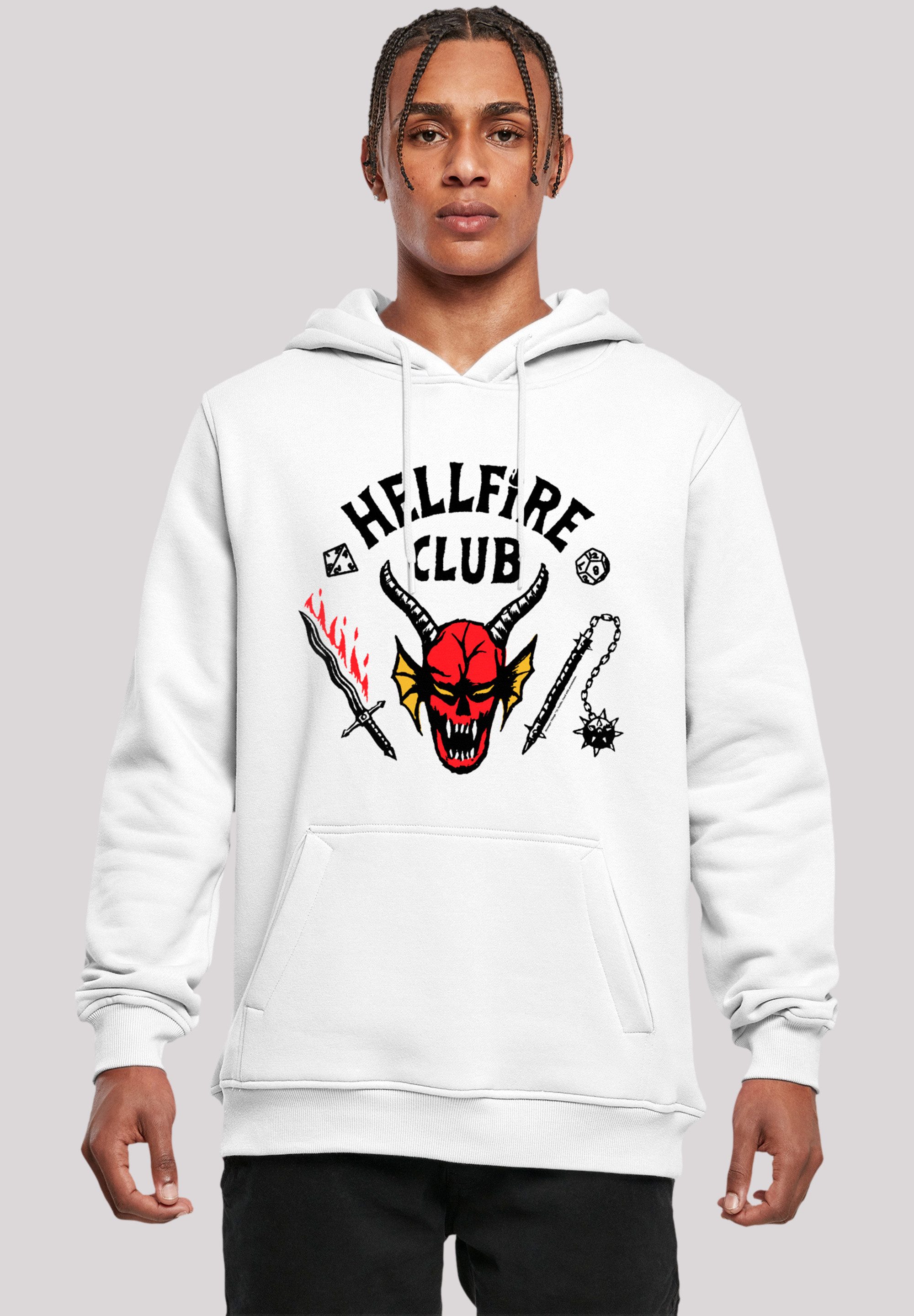 F4NT4STIC Kapuzenpullover "Stranger Things Hellfire Club Netflix TV Series" günstig online kaufen