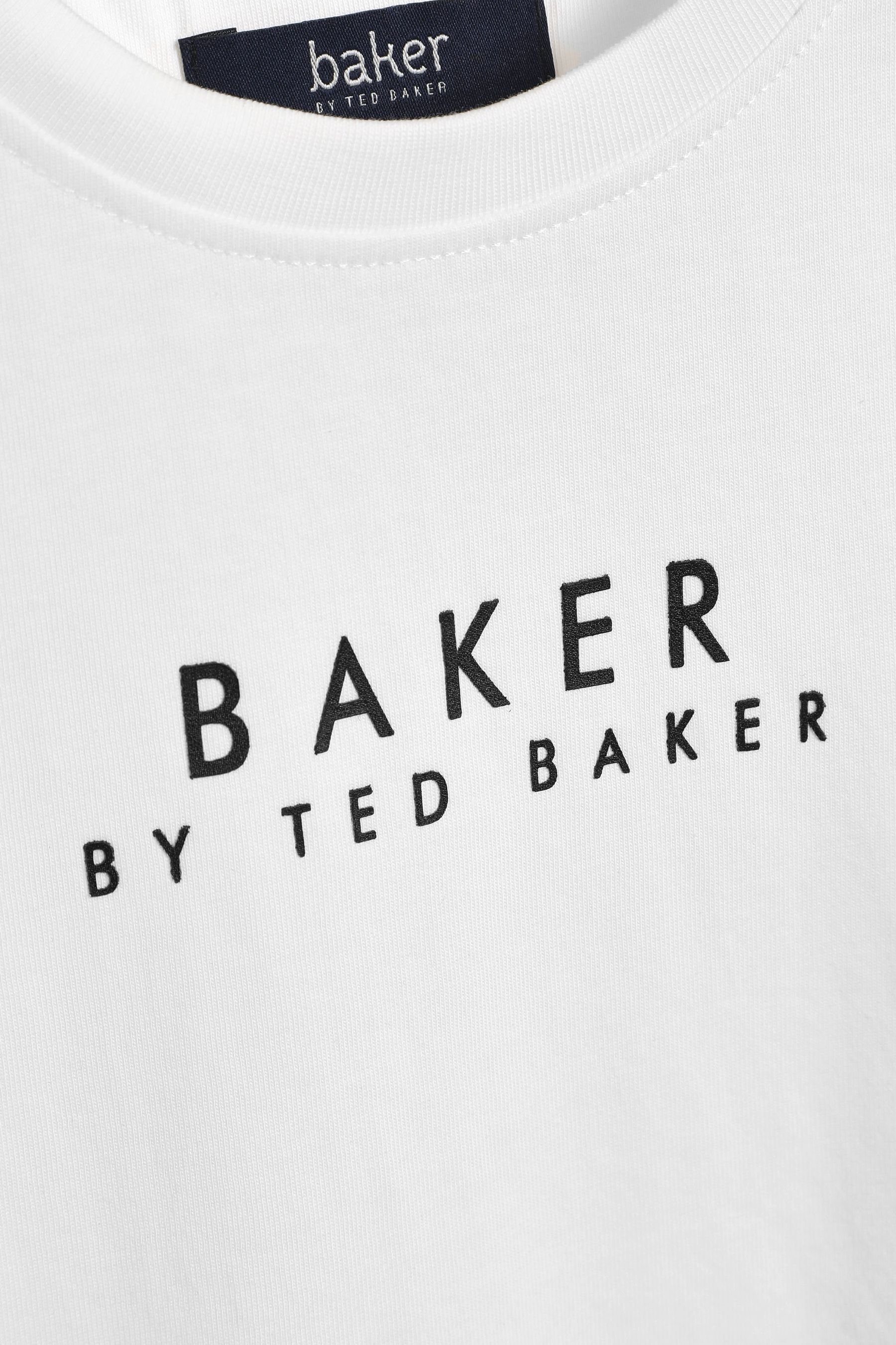 Baker by Ted Baker T-Shirt (1-tlg) Baker Ted White by T-Shirt Baker