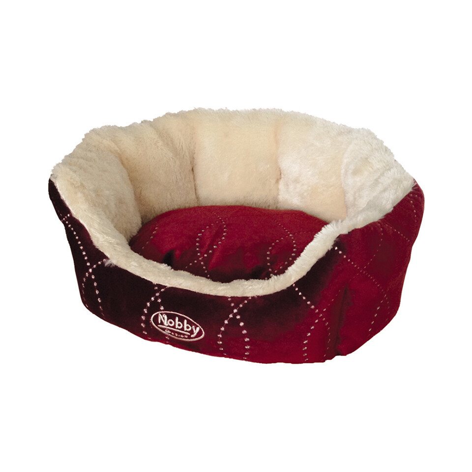 Thumbnail - Nobby Tierbett Katzenbett oval Ceno weinrot
