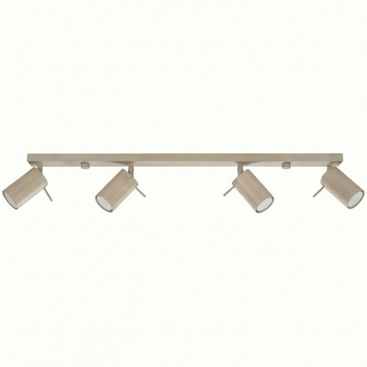Licht-Erlebnisse Deckenstrahler ETNA, ohne Leuchtmittel, GU10 verstellbar 4-flammig länglich Modern Strahler