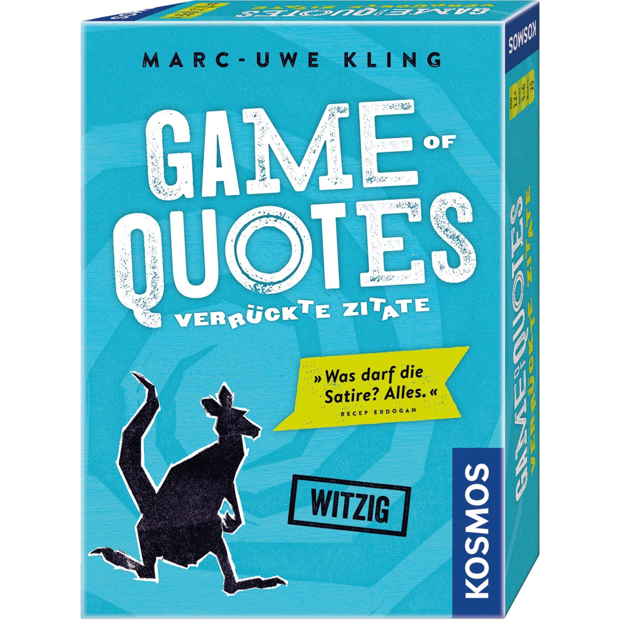 Spiel Kosmos Game of Quotes, Partyspiel, (Marc-Uwe