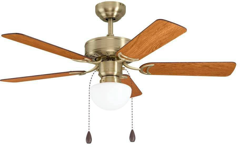 Deckenleuchte CADIZ, Wendeflügel, Zugkette, LED wechselbar, Ventilator mit Leuchtmittel AC EGLO Licht, 106,6cm Motor, Ø