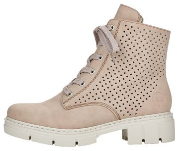 Rieker Schnürboots mit lässiger Perforation