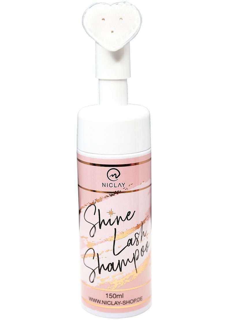 NICLAY  Shine Lash pflegt Shampoo, Wimpern und und Wimpernpflege die NICLAY Gesichtshaut reinigt