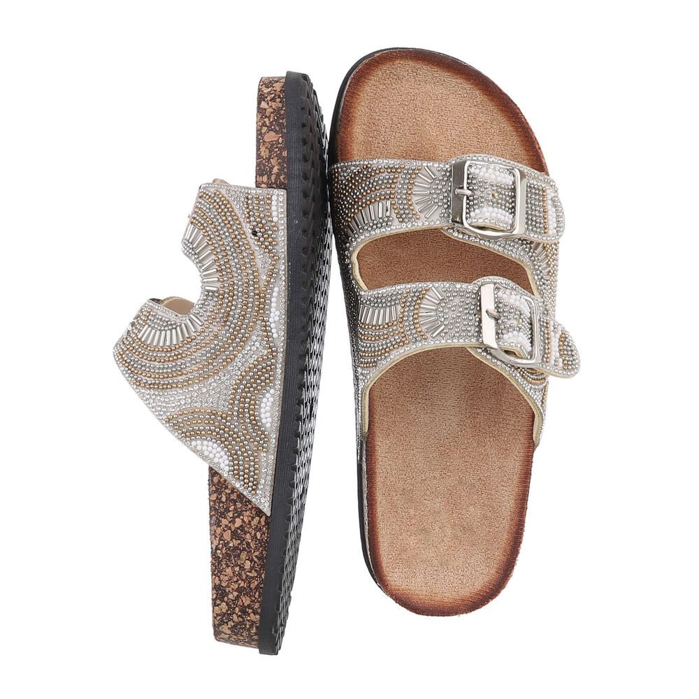 Ital-Design Damen Mules Freizeit Pantolette (86706334) günstig online kaufen
