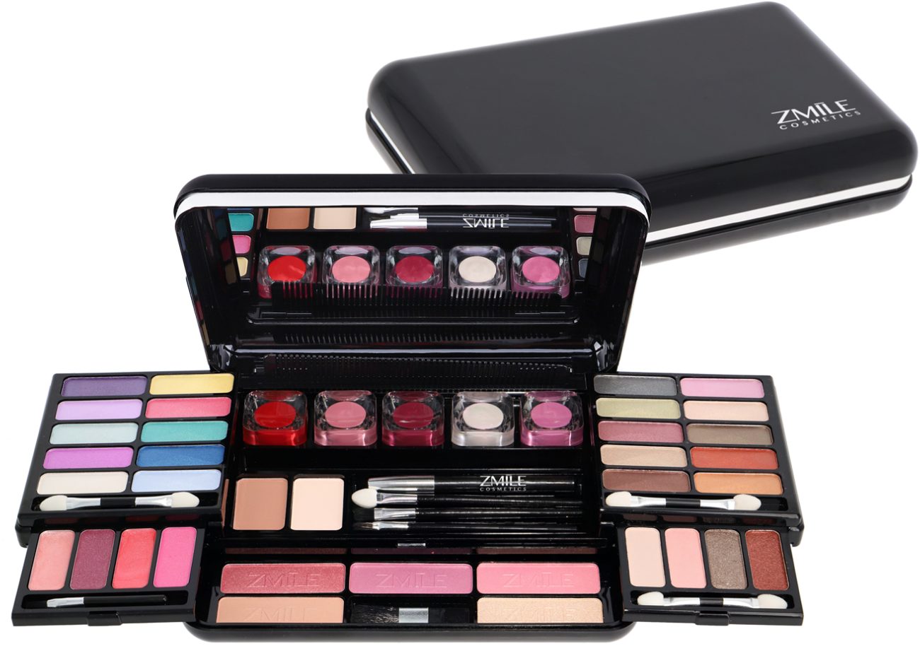 ZMILE COSMETICS Kosmetik-Set Make-up Set 'Classic', 51-tlg., mit veganer Formulierung