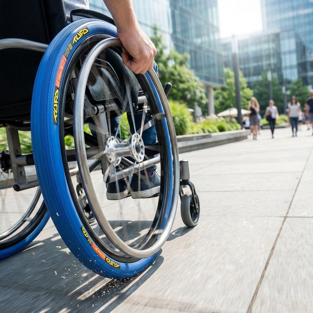 Tufo Fahrradreifen Tufo Schlauchreifen MS3 Reha 24x0.85 Zoll 21-540 blau