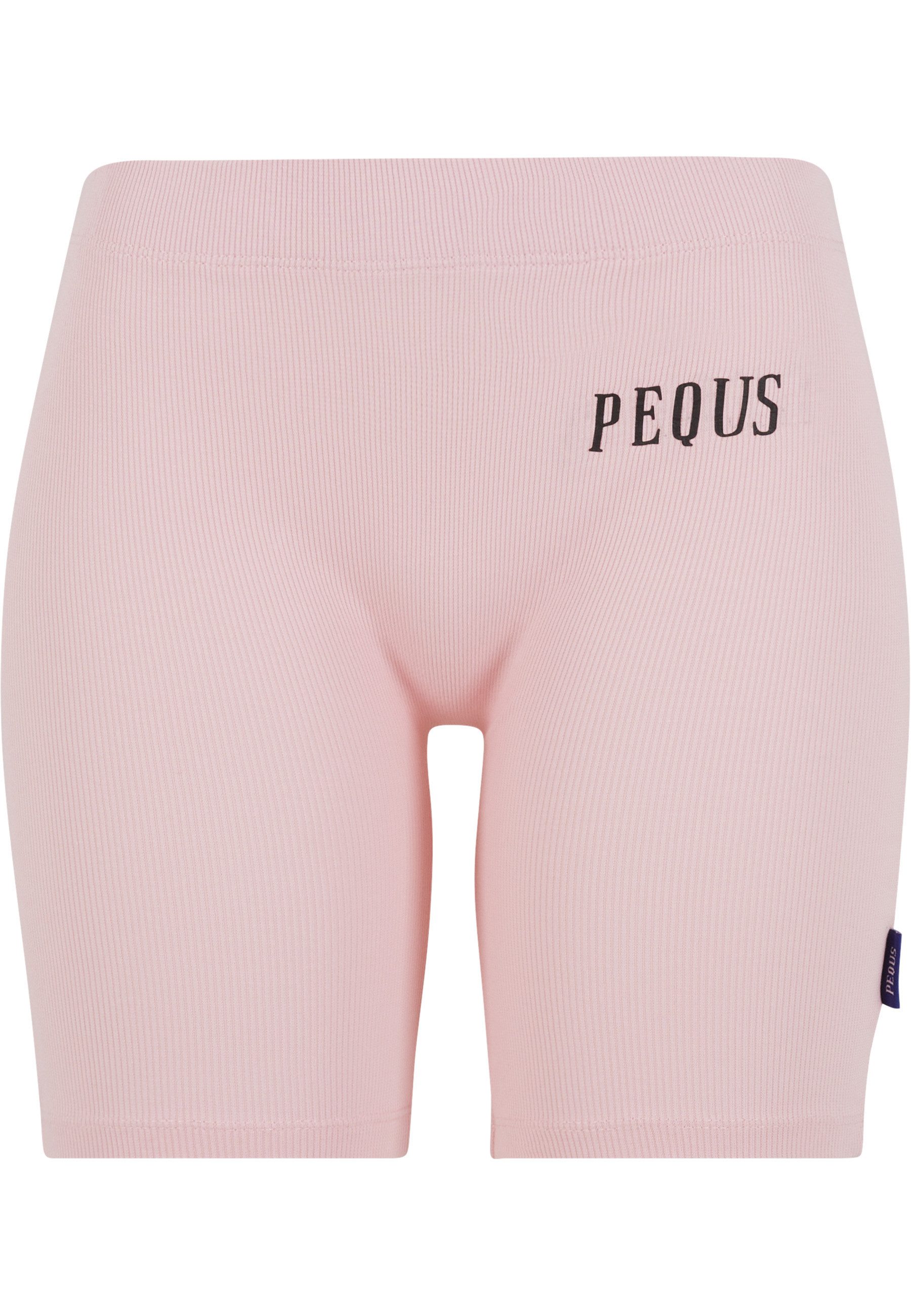 PEQUS Radlerhose PEQUS PEQUS Logo Biker Shorts rosa (1-tlg)