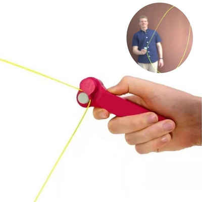 MAVURA STRING ZIP Magisches Lasso Seilwerfer Fidget Spielzeug Rope Launcher Konzentrationsspielzeug Konzentration Entspannung Anti Stress Seil