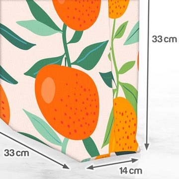 VOID Henkeltasche (1-tlg), Orangen Orangenbaum Saft orangensaft orangen obst küche kochen kachel