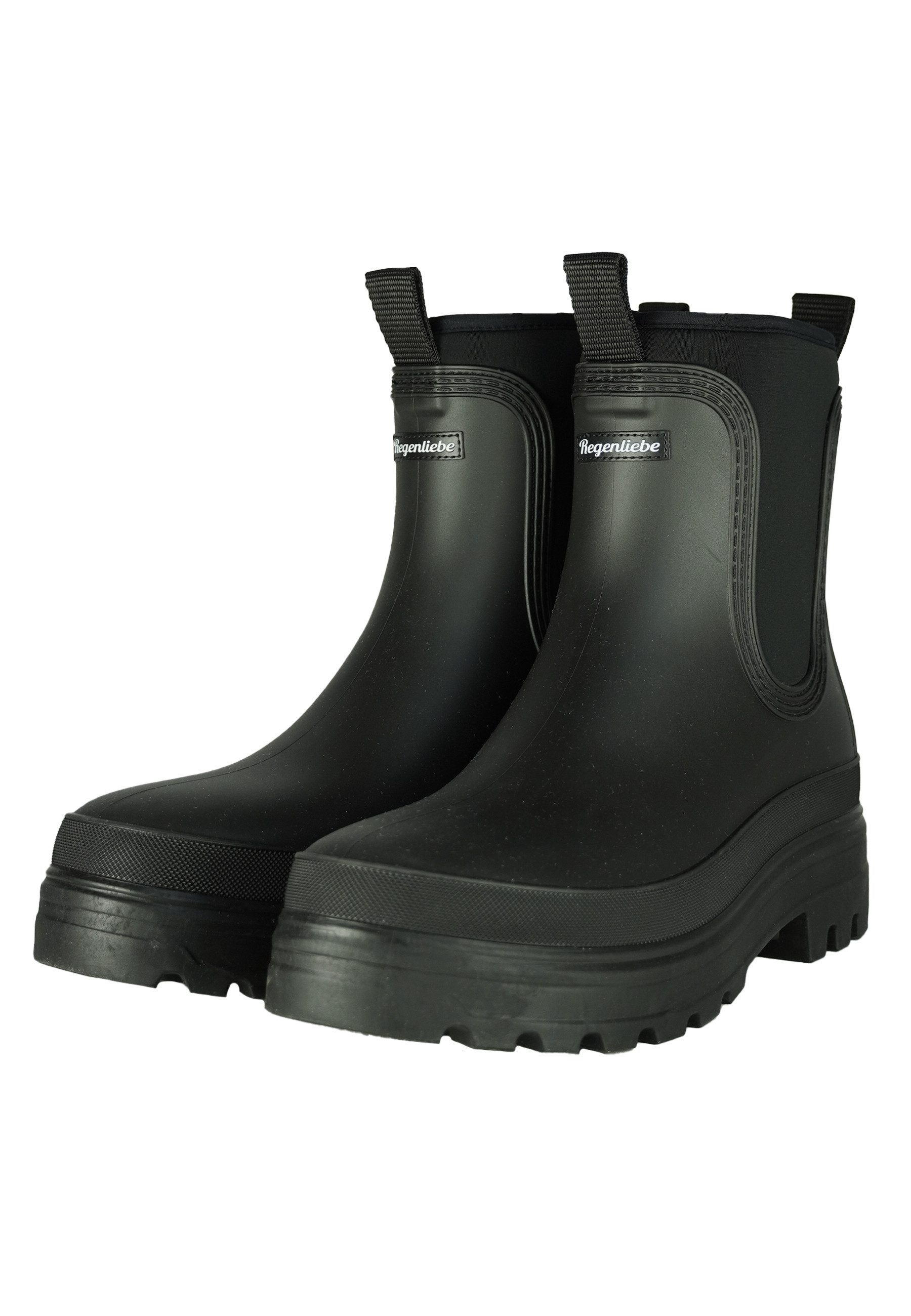 Regenliebe Short Story Gummistiefel angenehme und leicht wärmende Stiefelsocken