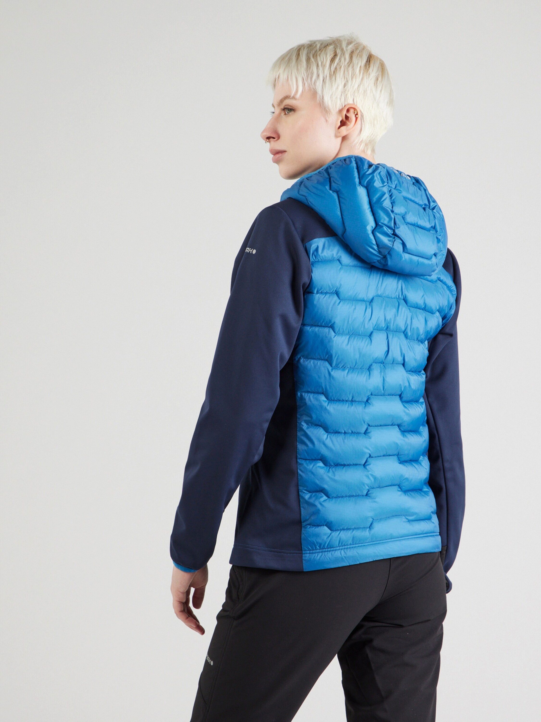 Icepeak Funktionsjacke BURLISON (1-St), Abgesteppter Saum/Kante