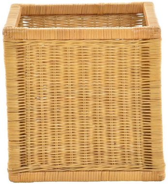 Krines Home Regalkorb 2er Set Regalkorb Aufbewahrung Korb Rattan Korbset Regal Schrankkorb (2-teiliges Set), ca. 42 x 32 x 32 cm