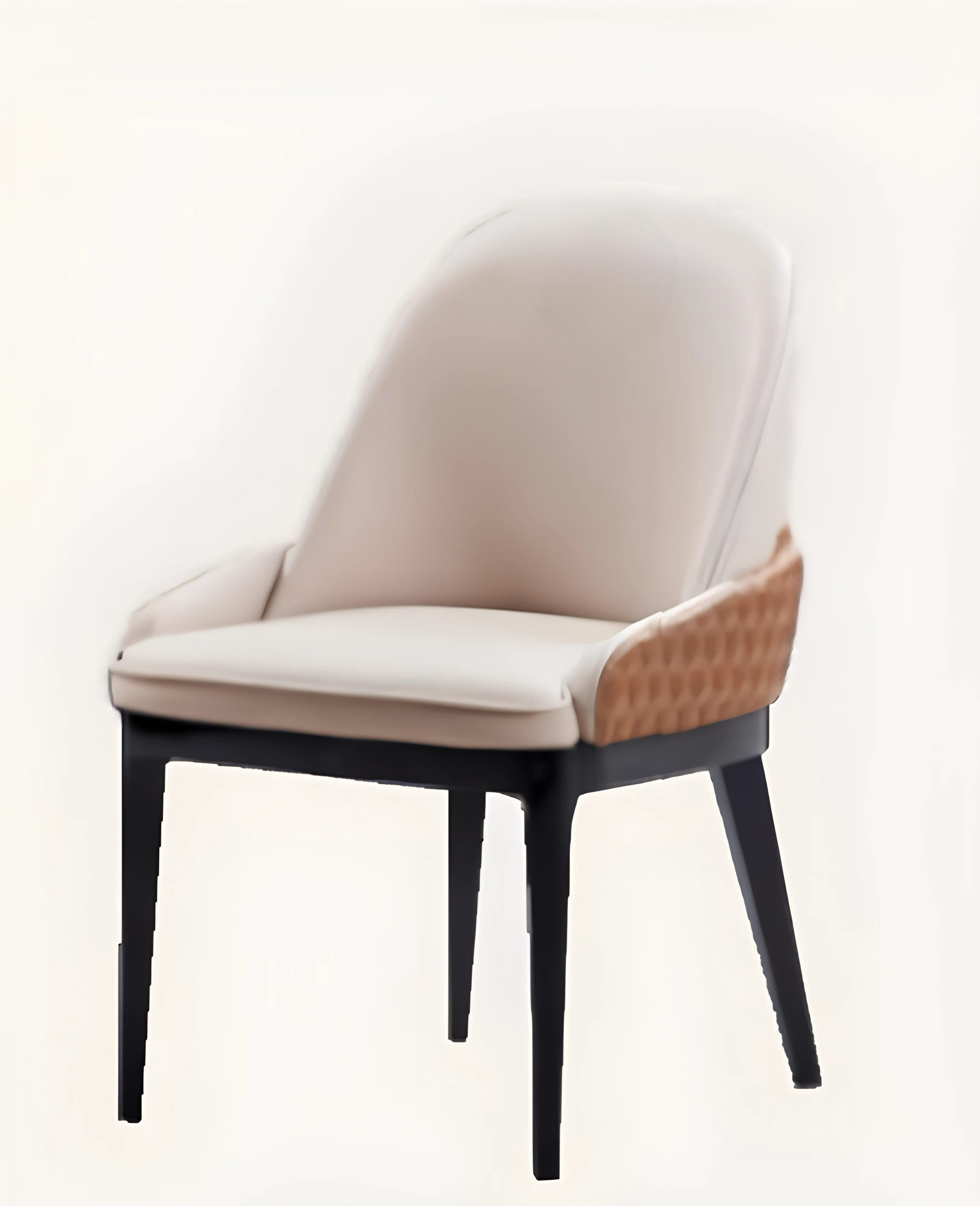 JVmoebel Stuhl Moderner Polsterstuhl aus Leder für Esszimmer und Wohnzimmer, Made in Europa