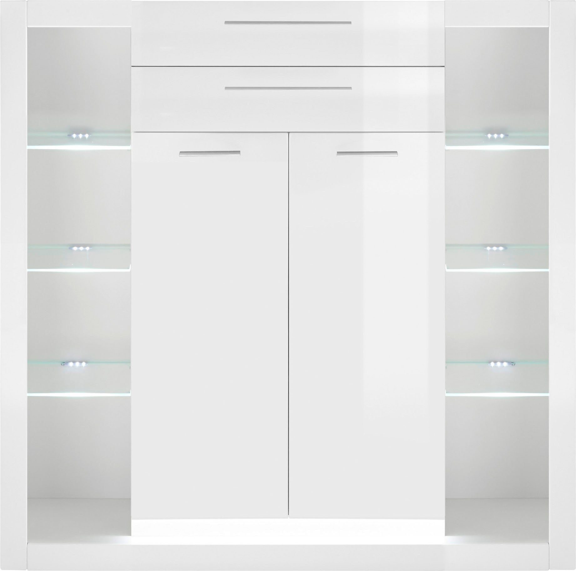 Home affaire Highboard MERAN, Höhe ca. 139 cm