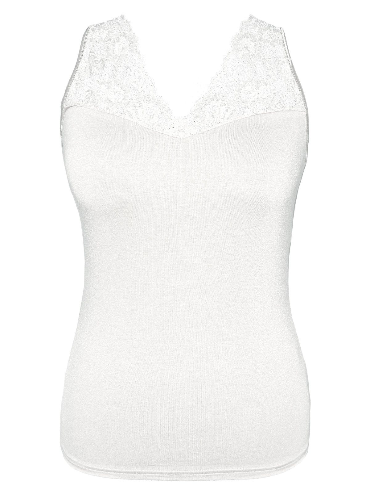 Pompadour Achselhemd 3er Pack Damen Achseltop Temptation (Packung, 3-St)