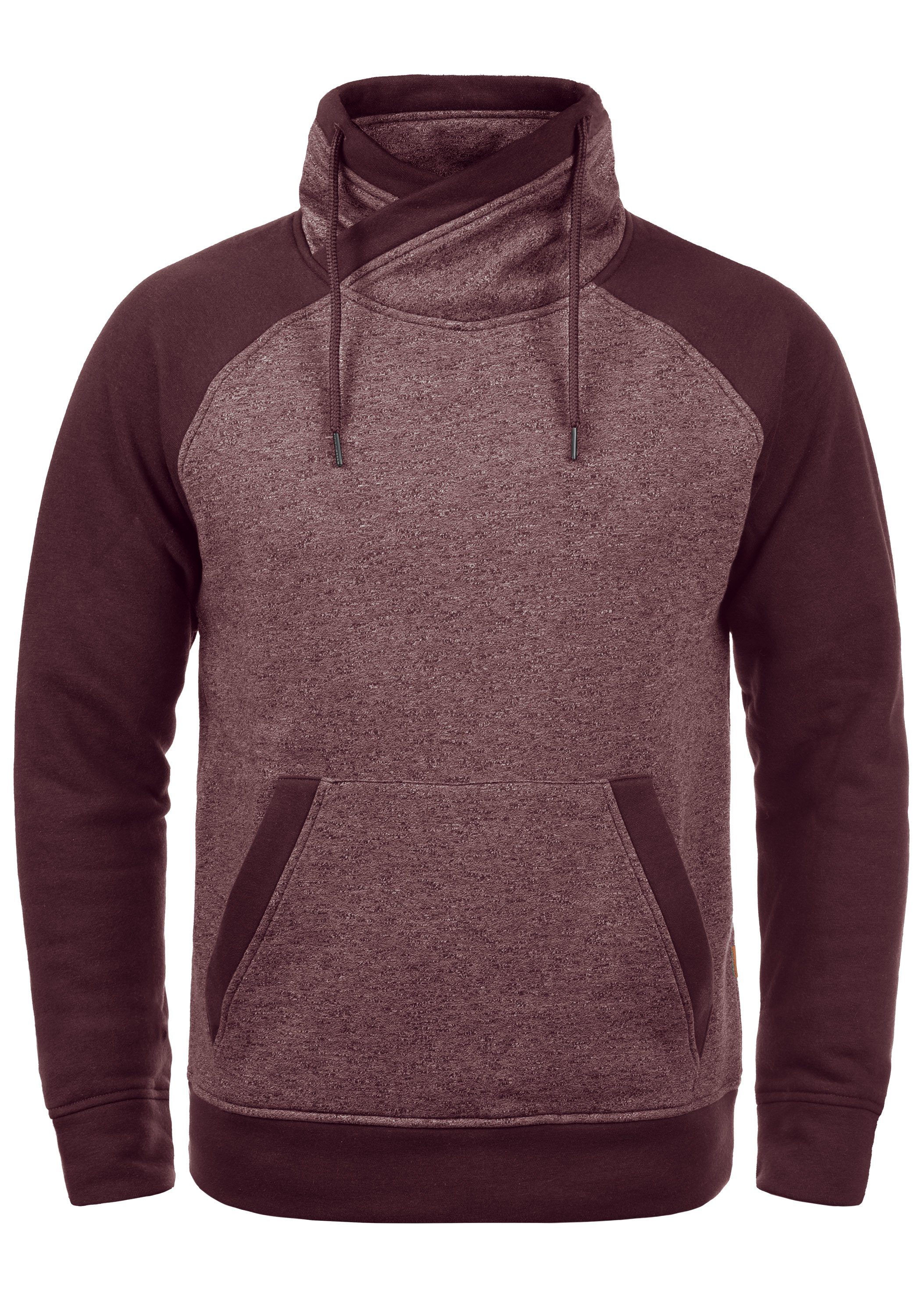Jack & Jones Sweatshirt Ridge Sweatpullover mit Cross-Over Kragen