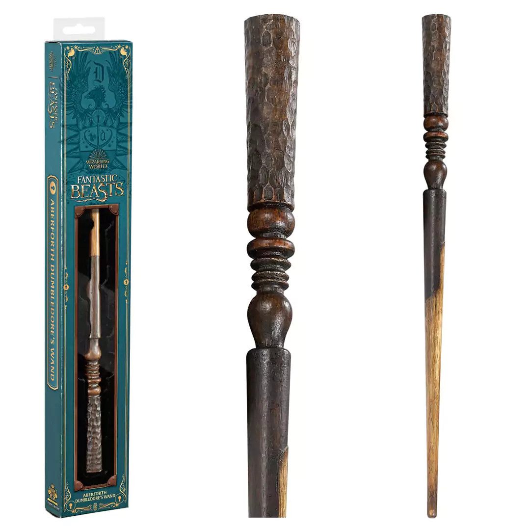 The Noble Collection Zauberstab Aberforth Dumbledores Zauberstab-Blister – Phantastische Tierwesen, (1-tlg)